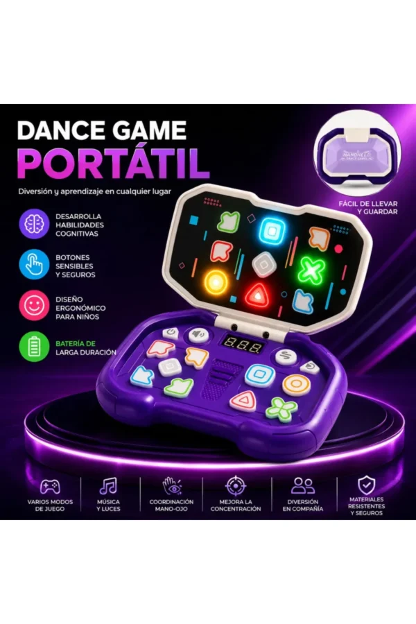 Consola de Juego Dance Game - Azul