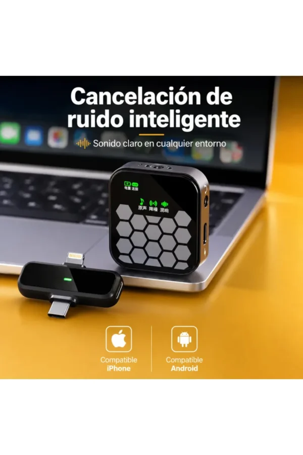 D_NQ_NP_2X_980771-MLA110458989724_052026-F.jpg Micrófono Corbatero O'clock J33 - Negro