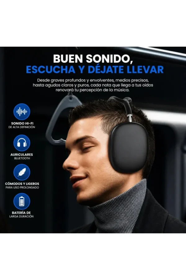 Auriculares Vincha O'clock P9 Max
