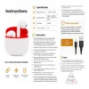 Auriculares In-Ear O'clock G08