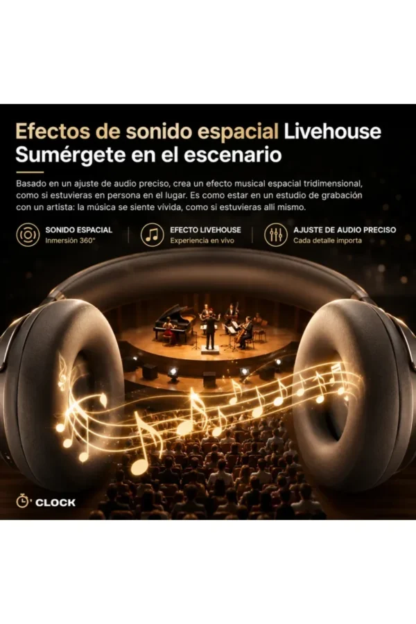 Auriculares Vincha O'clock WH1000